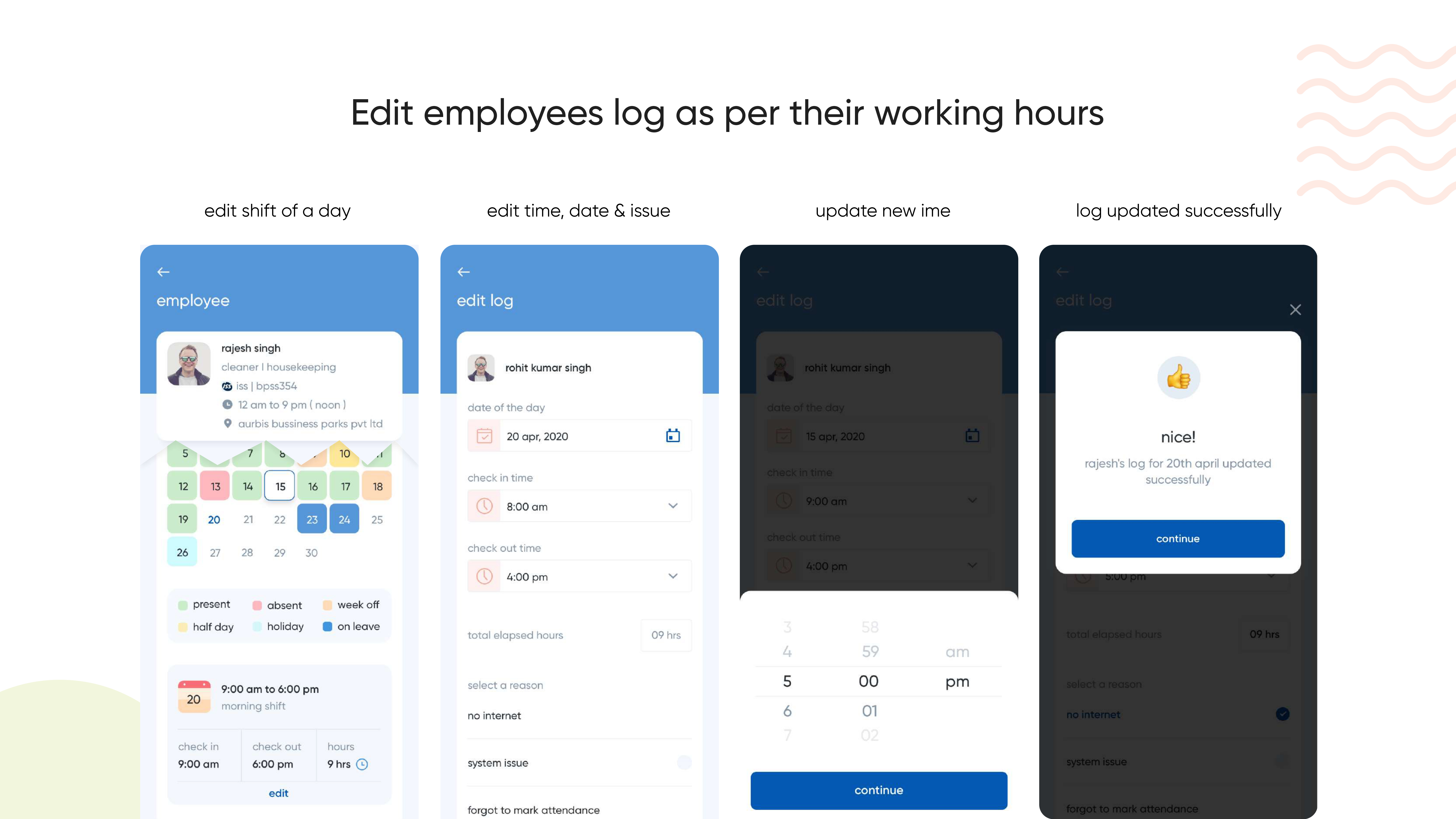 BetterPlace - Supervisor's App, slide 6