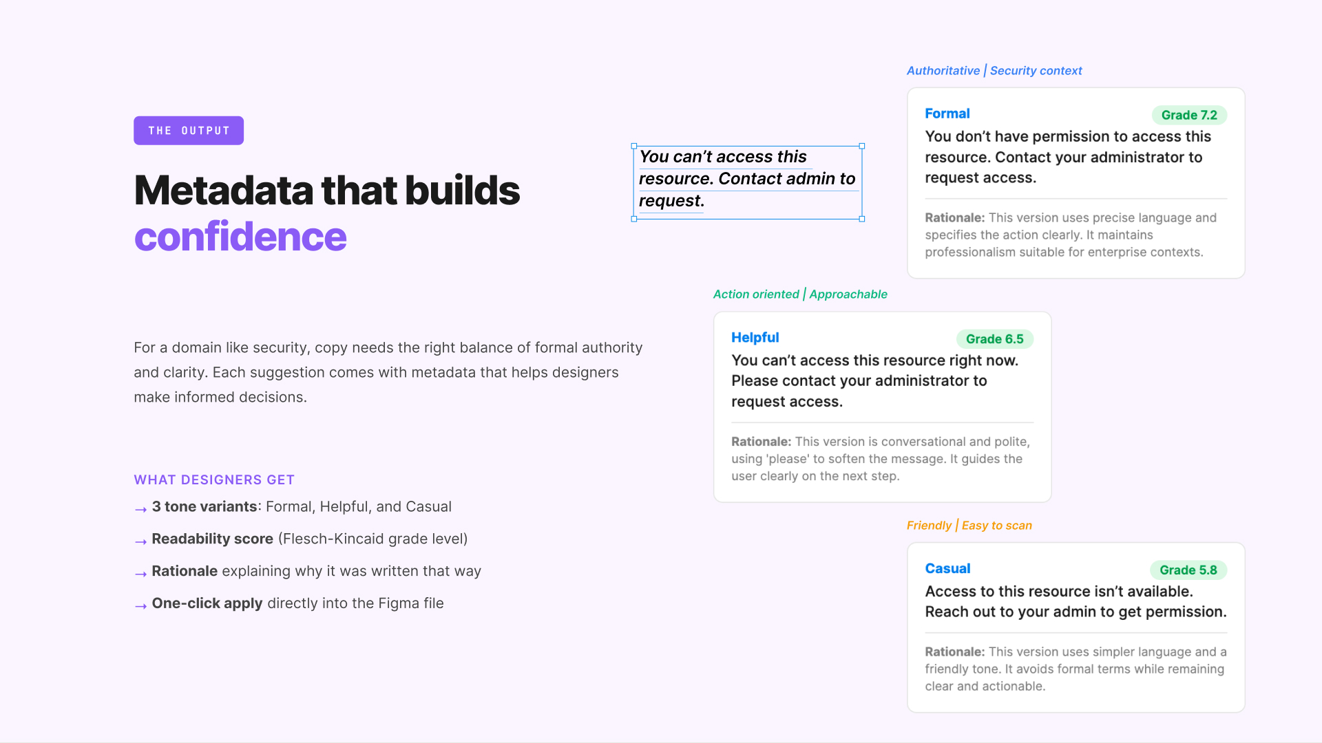 AI Powered Figma Content Review Plugin, slide 17