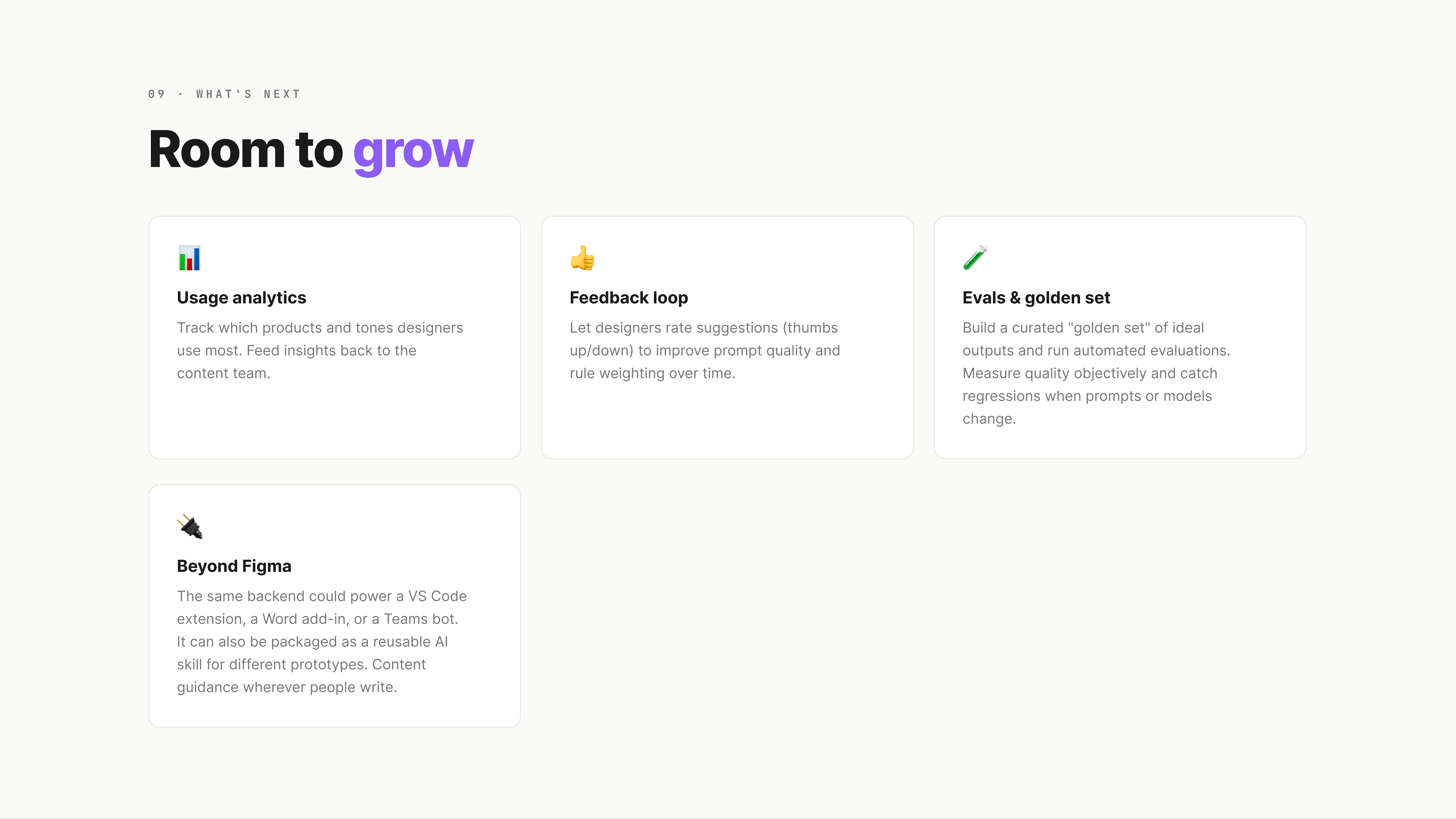AI Powered Figma Content Review Plugin, slide 24