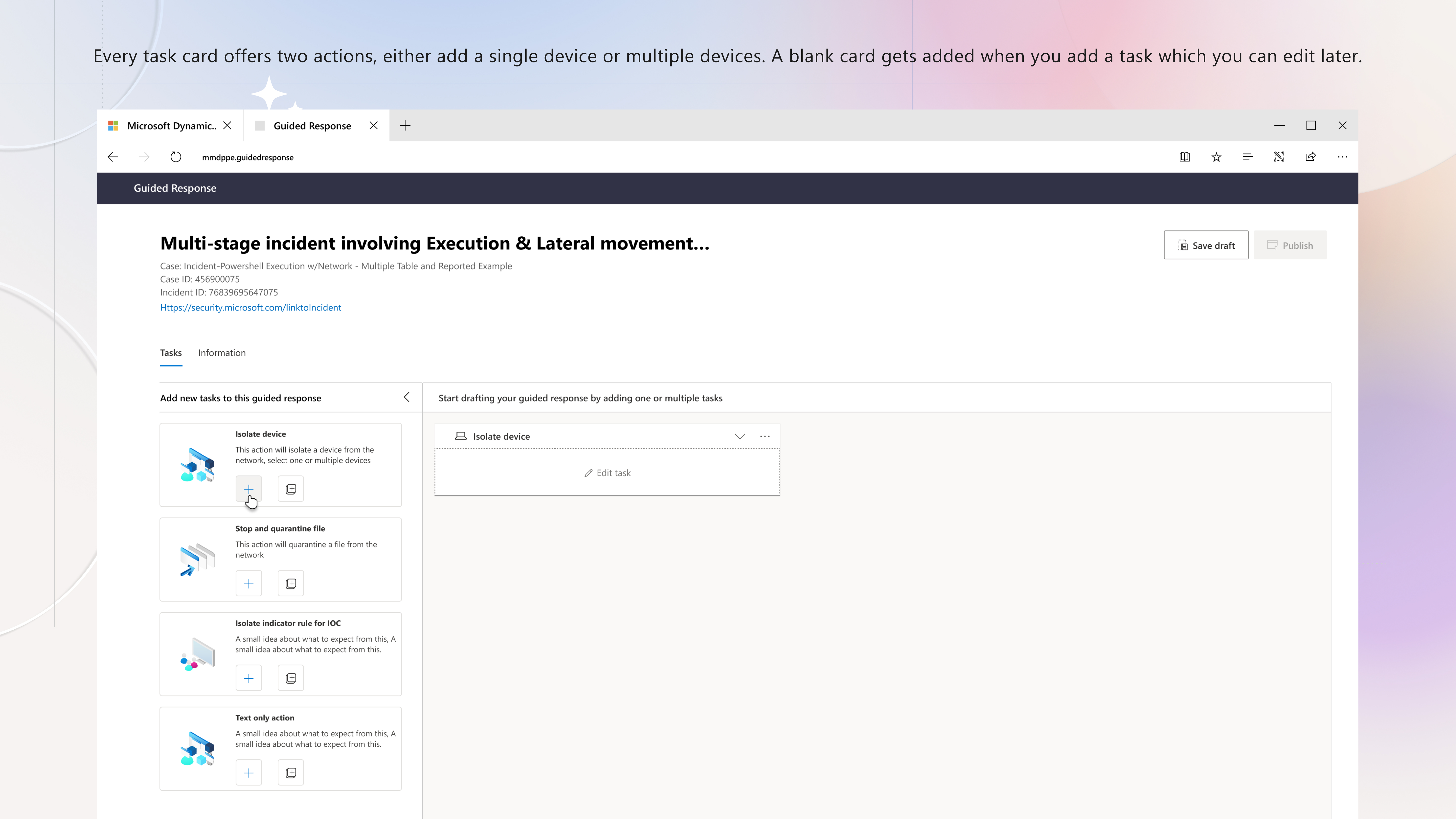 Guided Response - Part A · Analyst experience, slide 20