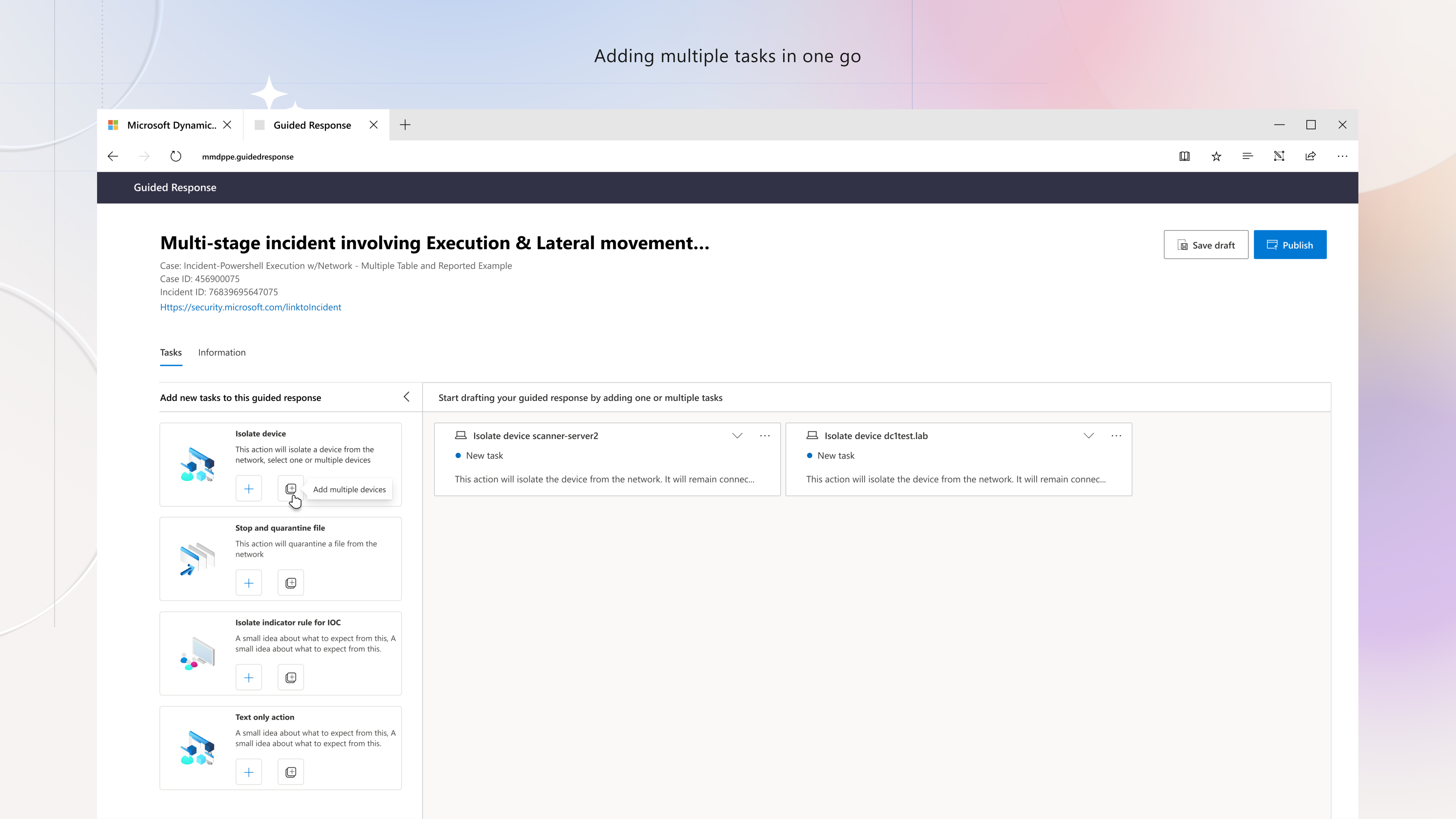 Guided Response - Part A · Analyst experience, slide 26