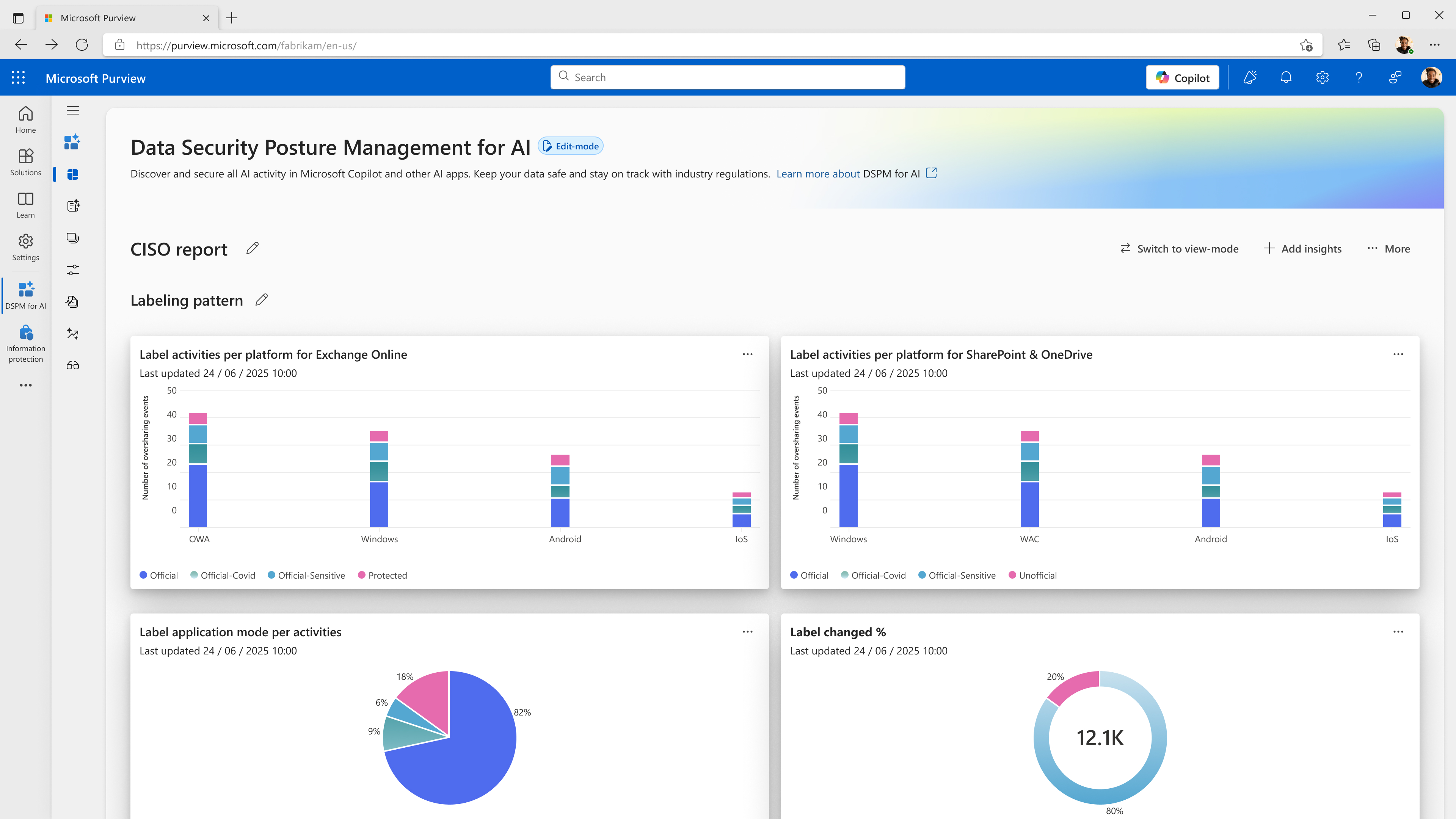 Reporting - Context, Workspace 7